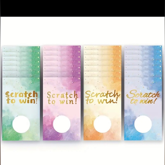 Other - Scratch Off Seller Discount/Givvy Cards (Pack of 10)